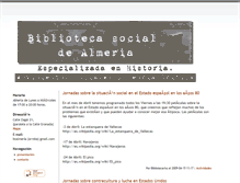 Tablet Screenshot of biblioteca.ourproject.org